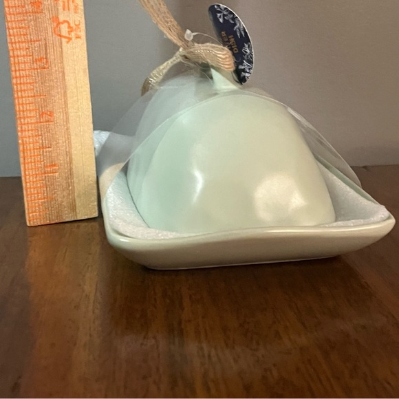 Isola Cucina Sage Green Butter Dish - Picture 10 of 11